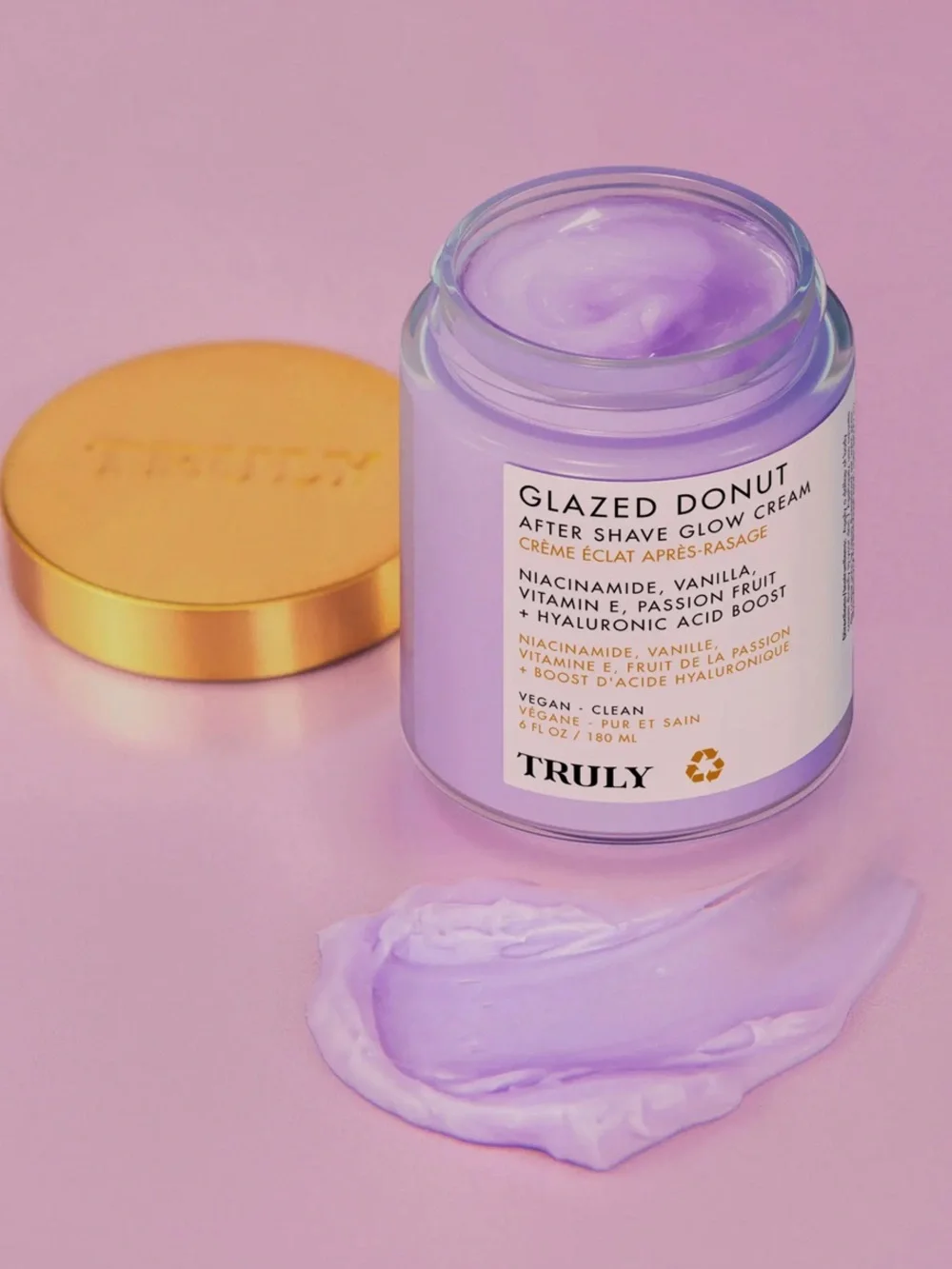 ✨ Truly Glazed Donut After Shave Glow Cream | 6 oz | Factory Sealed | New